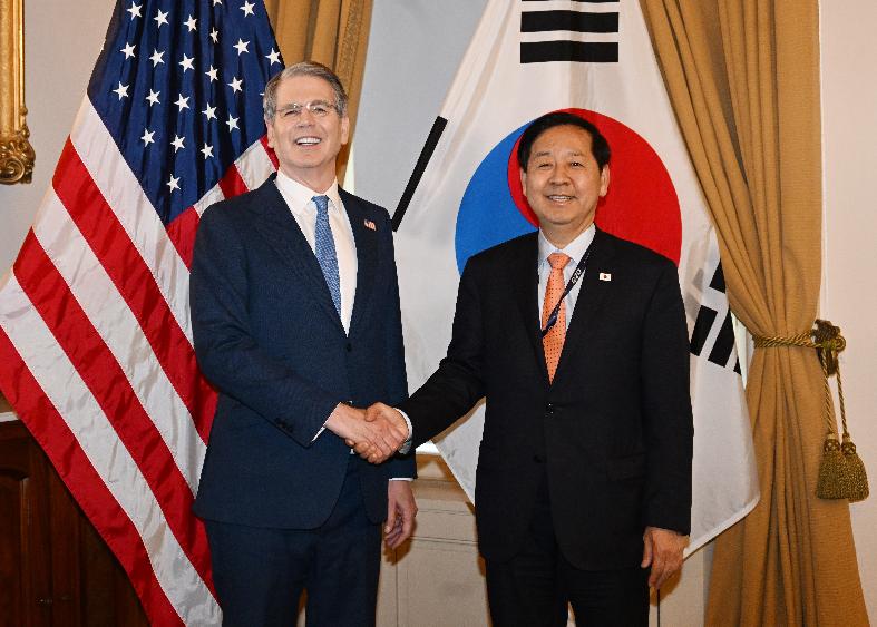 구윤철 부총리, 스콧 베선트 미국 재무장관 면담