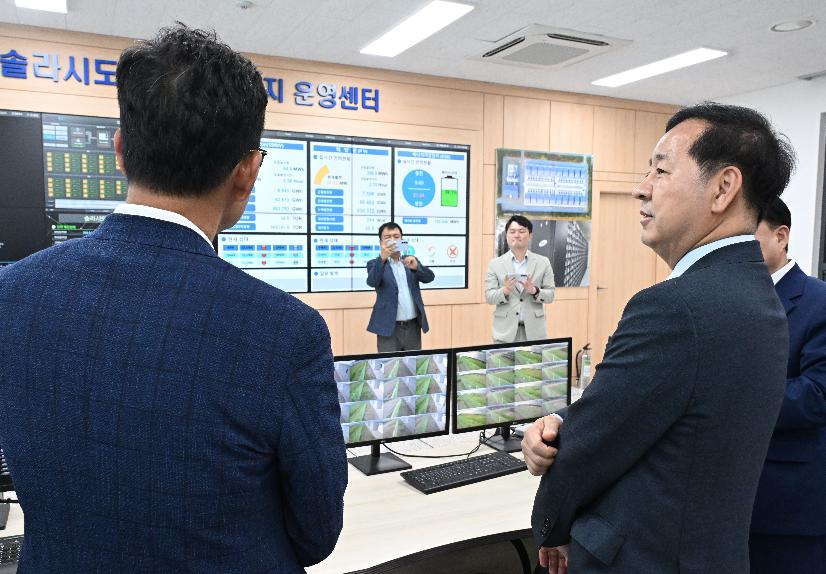 구윤철 부총리, 5극 3특 산업현장-전남 해남 솔라시도  방문 및 간담회