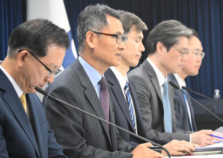 허장 차관, 2025년도 공공기관 경영실적 평가결과 및 후속조치 브리핑