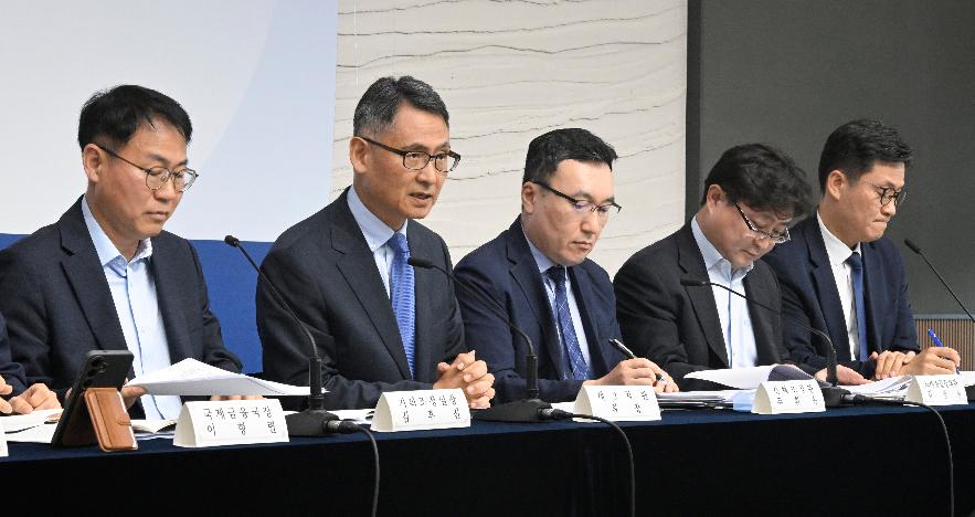 허장 차관, 2026년 하반기 재정경제부 업무보고 브리핑 참석