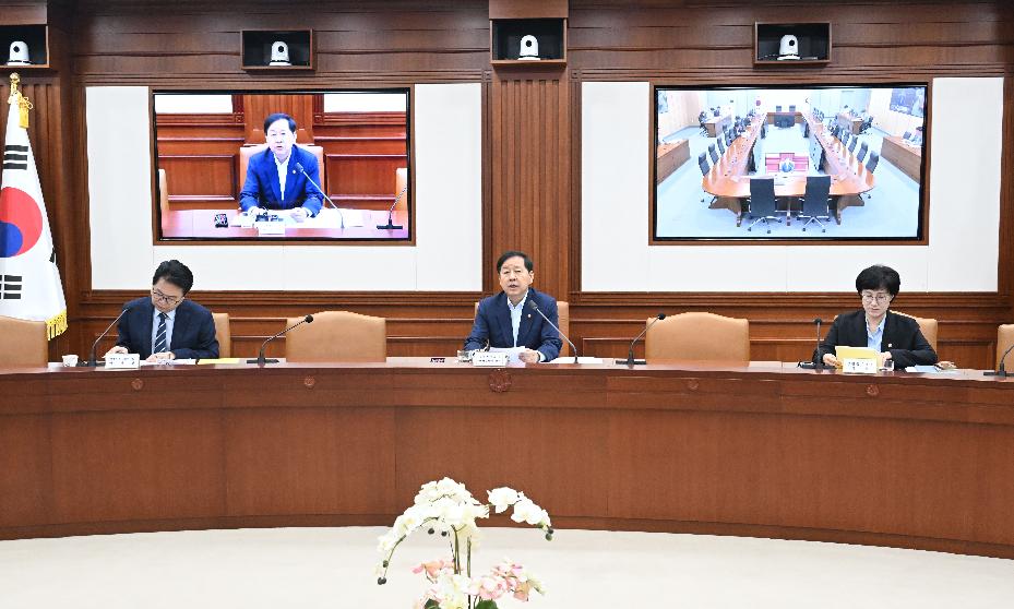 구윤철 부총리, 비상경제본부회의 겸 경제관계장관회의 겸 민생물가 특별관리 관계장관 TF 주재