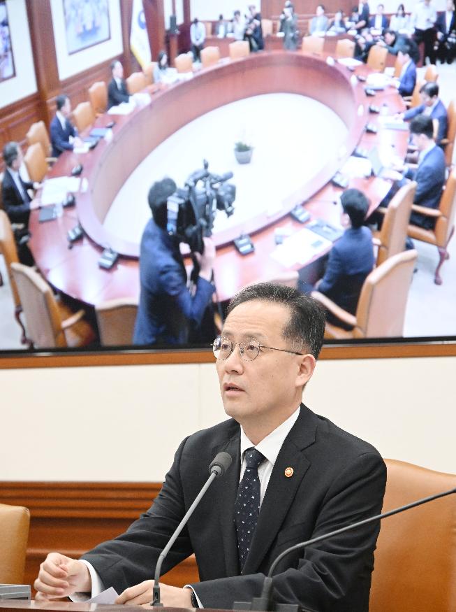 이형일 부총리, 제274차 대외경제장관회의 주재