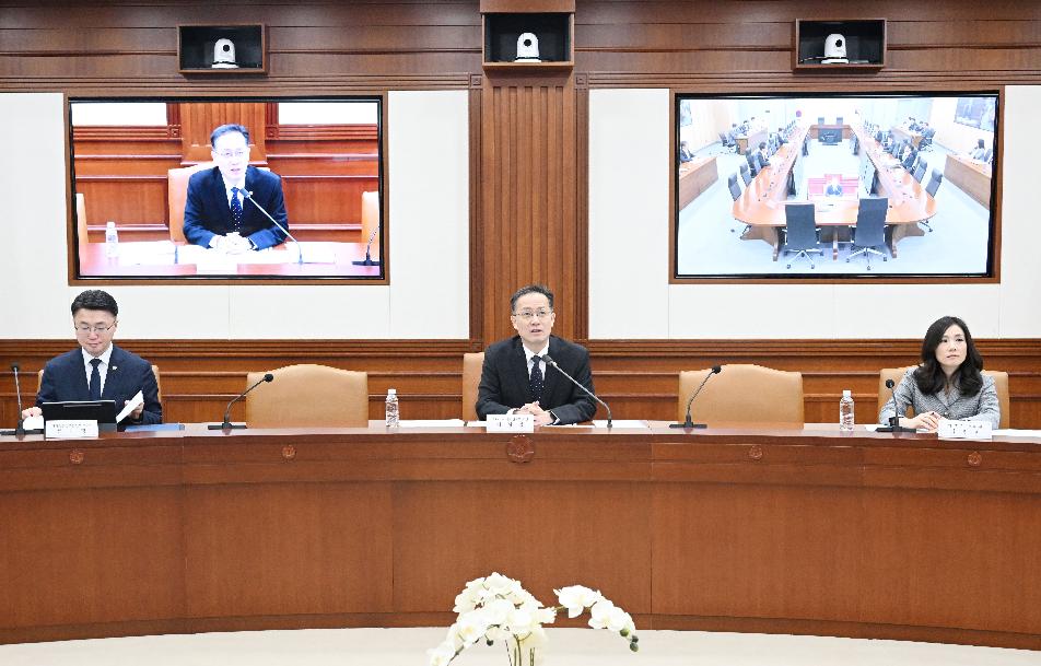 이형일 부총리, 제274차 대외경제장관회의 주재