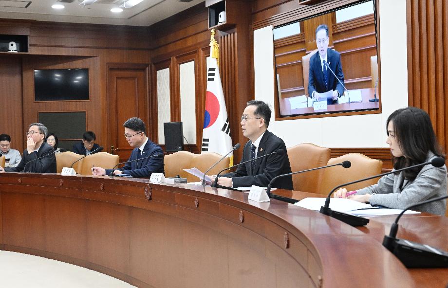 이형일 부총리, 제274차 대외경제장관회의 주재