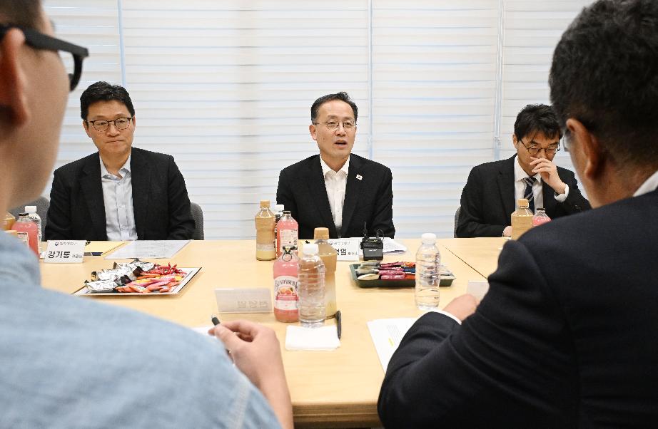 이형일 부총리, K-뉴딜 아카데미 현장방문 및 간담회