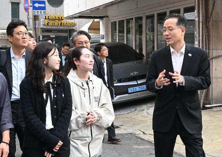 이형일 부총리, K-뉴딜 아카데미 현장방문 및 간담회