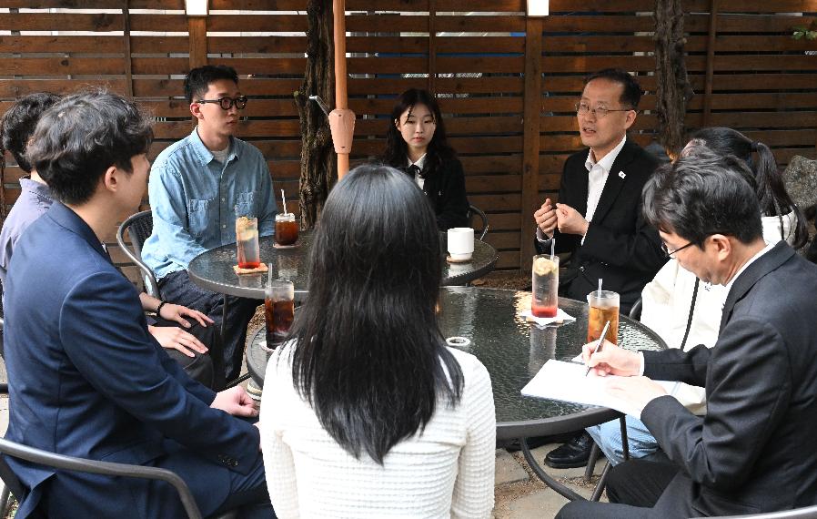 이형일 부총리, K-뉴딜 아카데미 현장방문 및 간담회