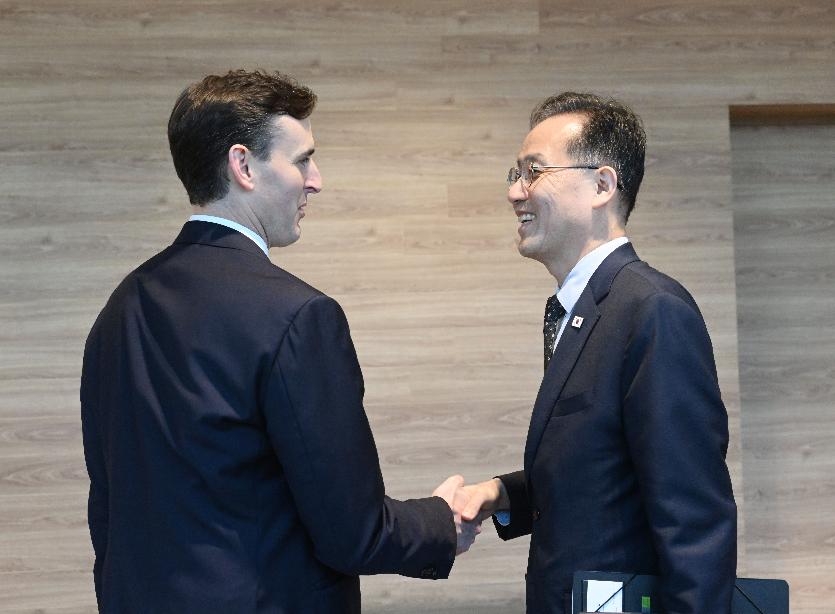 이형일 부총리, 댄 카츠 국제통화기금(IMF) 수석부총재 면담