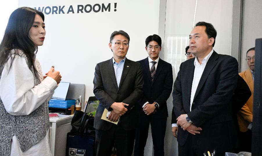 권대영 차관, 청년 현장 방문 및 간담회