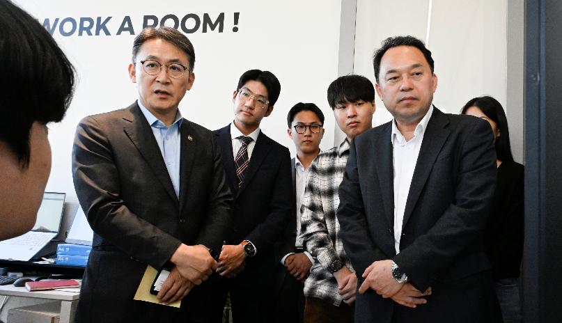 권대영 차관, 청년 현장 방문 및 간담회